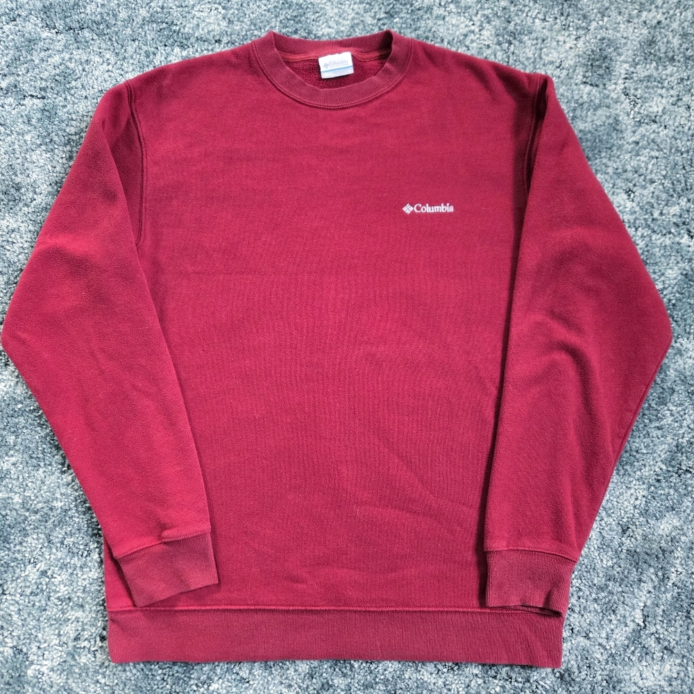 Columbia Red Crewneck Sweatshirt